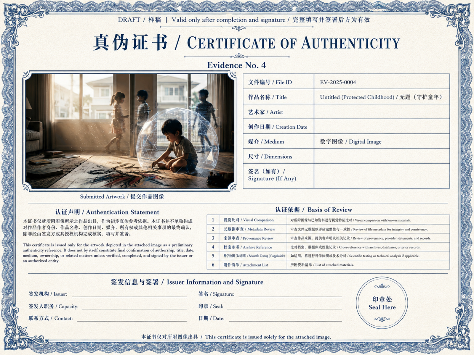 物理材质证据 