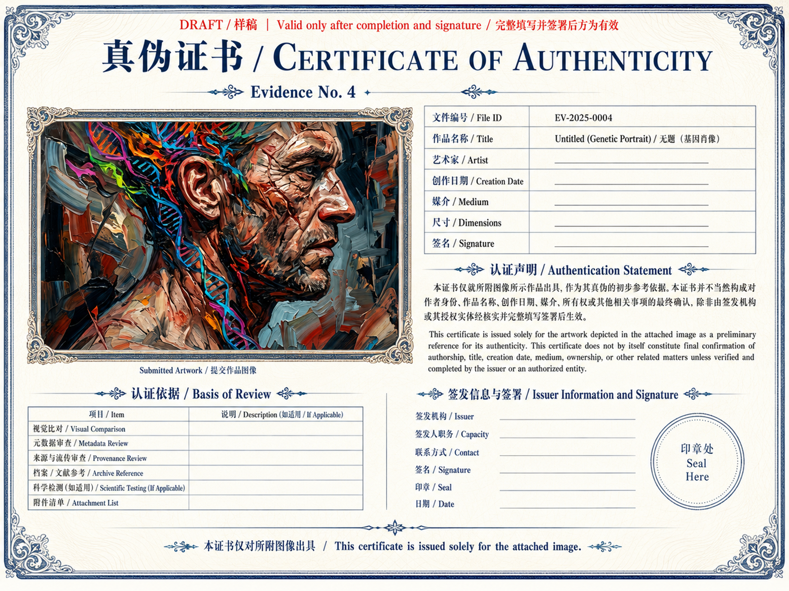 物理材质证据 